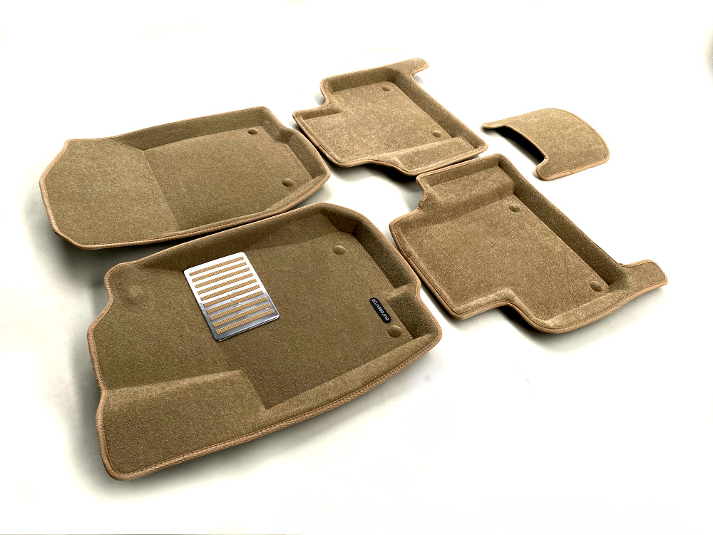 Коврики салона текст. 3D euro-std MERCEDES W164 (ML-GL-Class) (2006-2012) (EM3D) (БЕЖ) NP